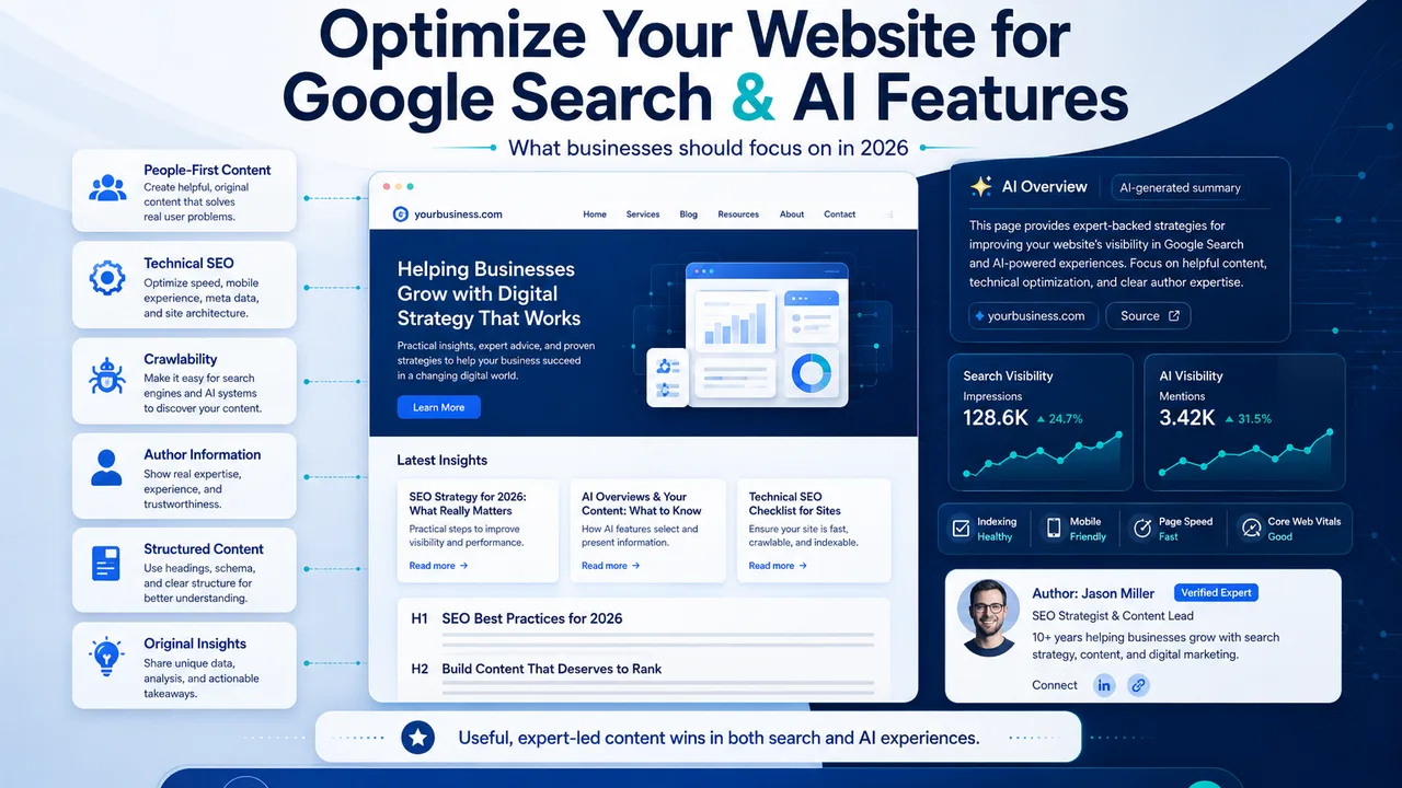 How to Optimize Your Website for Google Search and AI Features in 2026